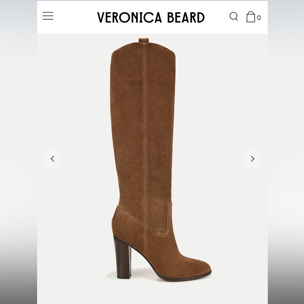 VESPER SUEDE KNEE-HIGH BOOT I WIDE-CALF